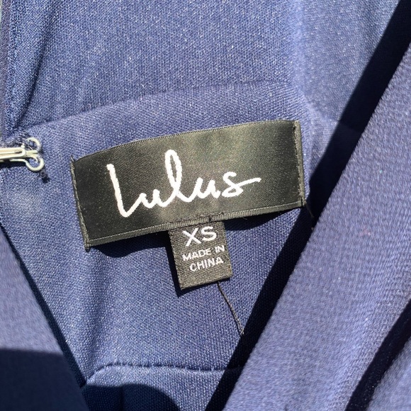 Lulus Navy Dress - Picture 6 of 6